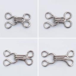 Conjunto de trava de gancho e olho, ganchos grandes e fecho de olhos para calças e saia de sutiã, artesanato DIY, 11.5-17mm, 100 peças - Image 5