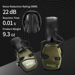 Honeywell-Tiro Eletrônico Tático Ouvido, Fone De Ouvido Anti-Ruído, Auricular De Amplificação De Som, Proteção Auditiva, Dobrável - Image 6