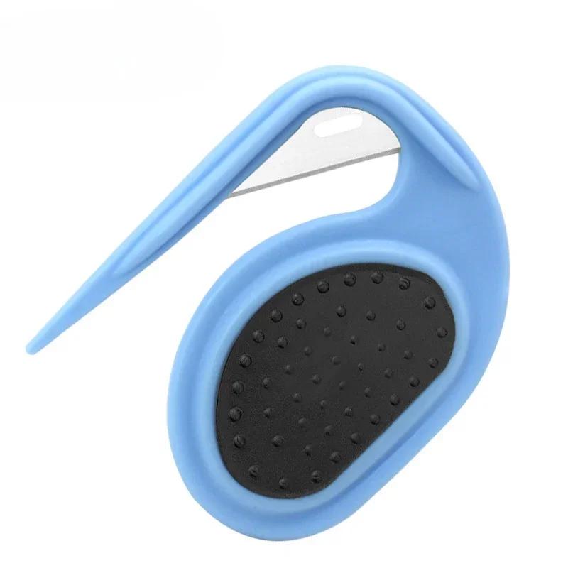 Pente de gato e cachorro depilação, Pet Knotting Blade Comb, Aparador de beleza de cachorro, Ferramenta escova longa - Image 1