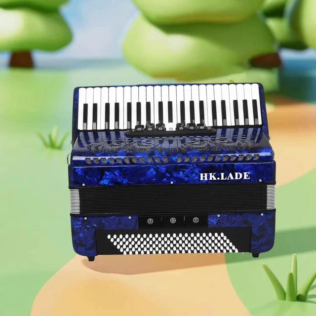 Acordeão para Iniciantes e Adultos - 41 Teclas e 120 Baixos Piano