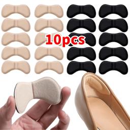 5 pares palmilhas de calcanhar remendo alívio da dor anti-desgaste almofadas cuidados com os pés protetor de calcanhar adesivo traseiro sapatos inserção palmilha - Image 1