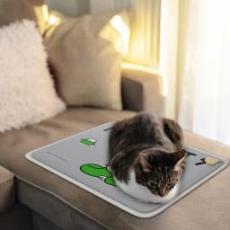 Ajustável Aquecimento Pet Mat com 3 Níveis de Aquecimento, Cama Quente, Suprimentos para Gatos Indoor e Cães Energy Saving - Image 5
