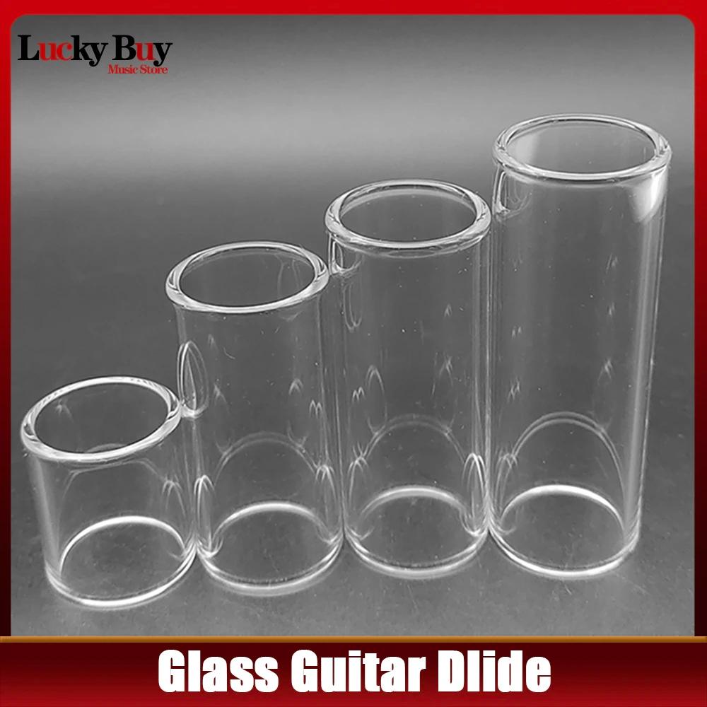 1pcs Vidro guitarra slide cristal guitarra vara guitarra slide longo comprimento 28mm/50mm/60mm/70mm inradius Acessórios de guitarra - Image 1