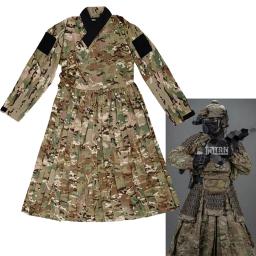 Camuflagem clássica saia blindada tática para caça, tiro com pistola de ar, jogo de guerra CS, peixe voador - Image 4