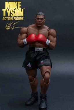 Hot Boxing Champion Action Figure, Mike Tyson Estátua, Fighting Character Collection, Hot Boxer Modelo, Famoso Artista Brinquedo Presente, 1/12 Escala - Image 3