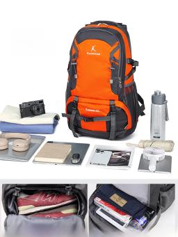 Bolsa de escalada leve ao ar livre ande capacidade viagem impermeável cnhadas mochila ex esportes bookbag para homem... - Image 5