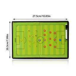 Placa tática do futebol profissional, treinador dobrável, treinamento especial do fósforo - Image 2