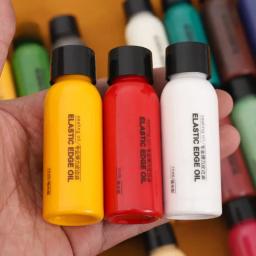 Borda de couro tinta óleo, vestir casacos cor, bordas acabamento suprimentos, DIY artesanato couro sapato bordas pigmento, 30ml - Image 3