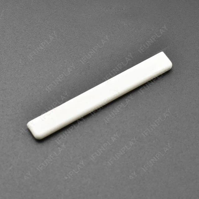Osso de Búfalo Ukulele Ponte Rastilho 2 Peças Branco