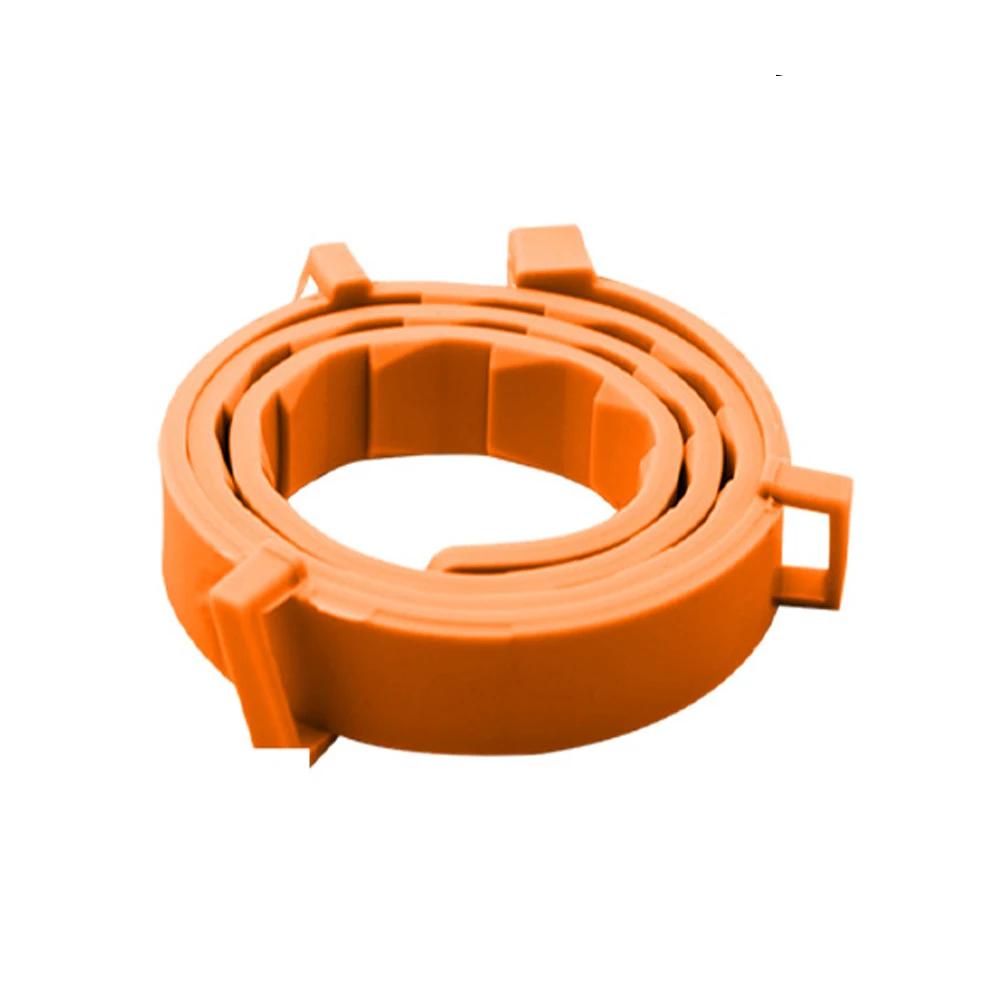 Pulga e coleira de silicone ajustável para cães e gatos, antimosquitos, repelente de insetos, pet fornecimentos, proteção de 8 meses - Image 1