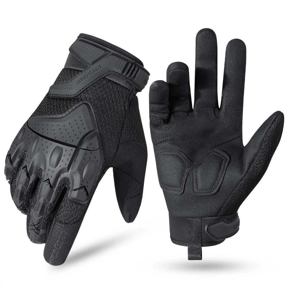 Luvas Táticas Respiráveis para Homens, Esporte ao Ar Livre, Caça, Paintball, Combate, Caminhada, Trabalho, Bicicleta, Equipamento de Proteção, Anti-Skid - Image 1