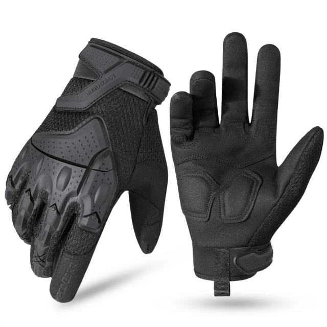 Luvas Táticas Respiráveis para Homens - Ideal para Esportes ao Ar Livre, Caça, Paintball, Combate, Caminhadas e Trabalho com Proteção Anti-Skid
