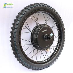Bicicleta elétrica Motor Roda Kit de Conversão, E-Bike, 60V, 72V, 3000W, 5000W, 19" - Image 4