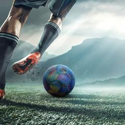Brilho ao ar livre Reflexivo Futebol, Holográfica Padrão, Entretenimento Esportivo, Adulto Treinamento Prática, PU Bola, No.5 - Image 2