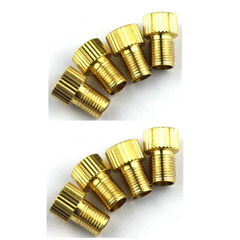 Alumínio Alloy Bike Valve Adapter, Presta Schrader Valve, Bomba de bicicleta, Air Nozzle, Tube Tools, Acessórios de bicicleta, 8Pcs - Image 1
