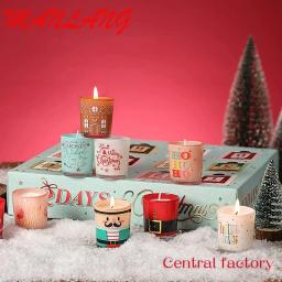 Vela Advent Calendar Caixa De Embalagem, papelão De Papel Vazio, impressão Personalizada - Image 5