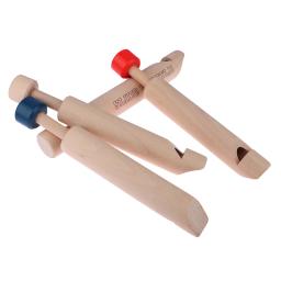 Flauta de madeira Push Pull para crianças e adultos, apito de madeira Slide, instrumentos brilhantes, amantes da música, treinamento vocal, 1pc - Image 2