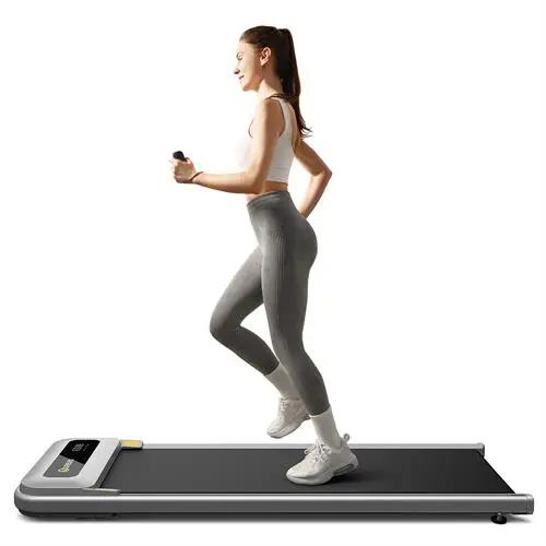 Esteira UREVO-U1 Para Uso Sob a Mesa, Área de Corrida 42x125cm, Motor de 2.25HP, Suporta Até 120kg com Display LED para Casa