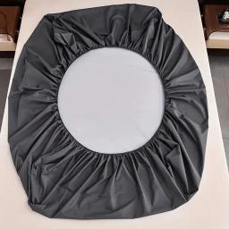 Folha de cama à prova d'água, protetor confortável colchão com elástico elástico, cuidado lavável e fácil - Image 2