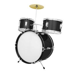 Bateria em tamanho completo para iniciantes, iniciantes, pedais, pratos, stands, fezes, varas para adultos, crianças, iniciantes aprendendo - Image 1