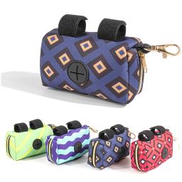 Grande Capacidade Dog Leash Bag Titular, Neoprene Dog Bag Holder, dispensador do saco de resíduos - Image 1