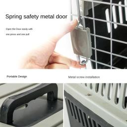 Viagem ao ar livre transporte portátil pet gaiolas, gato e cão portador caixa, produto pet para cachorro e gatinho - Image 3