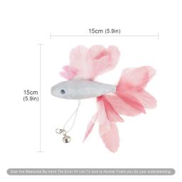 Peixe-como o brinquedo para o gato, peixe-como o brinquedo, peixe-como, peixe-forma, animal de estimação engraçado - Image 5