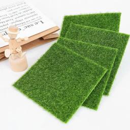 Mini Esteira De Grama Artificial, Miniaturas De Bonsai, DIY Paisagem De Jardim Em Casa, Layout De Cenário, Diorama Acessórios - Image 1
