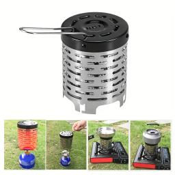 Outdoor Camping Aquecedor Infravermelho, Cobertura De Aquecimento, Aço Inoxidável, Cassette Baking Stove - Image 4