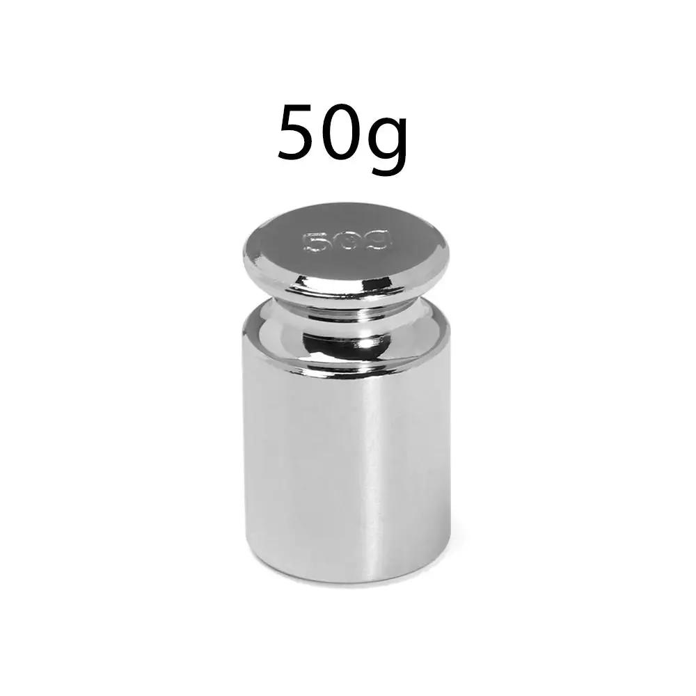 Calibração Precisa Pesos Set, Balanças, Chrome Plating, Ferramentas de Medição de Peso, 1g, 2g, 5g, 10g, 20g, 50g, 100g - Image 1