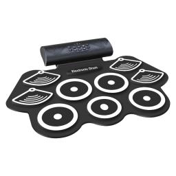 2023 instrumento de percussão cor mão rolo tambor baterista eletrônico com bateria lítio MIDI recarregável falante dupla - Image 5