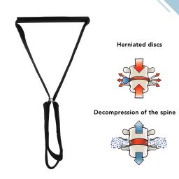 Alça de pescoço com Chin, dispositivo de tração cervical, descompressão quiroprática, alça confortável - Image 6