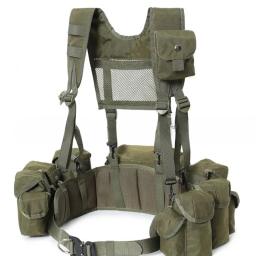 Equipamento de transporte tático para caça, Equipamento de camuflagem, Treinamento ao ar livre, Caminhadas colete, Nylon 1000D - Image 1