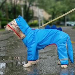 Impermeável Tudo Incluído Impermeável para Animais de Estimação, Roupa Reflexiva para Cães, Impermeável para Schnauzer, Trajes Golden Retriever, Quatro Estações, Exterior - Image 1