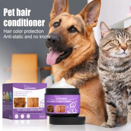 Condicionador De Animais De Estimação Condicionador De Cabelo Para Cães Natural Pet Hair Care Creme Para Fazer O Cabelo Do Seu Animal De Estimação Fofo E Macio Sem Etangles - Image 2
