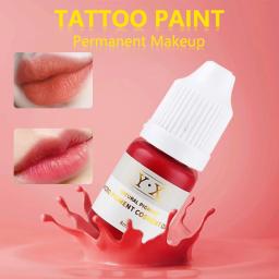 Tinta de Tatuagem Semi-Permanente, Pigmento de Tatuagem Sobrancelha e Lábios, Moda Profissional, Micropigmentação, 8ml - Image 1