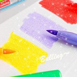 Metallic Glitter Highlighter Brush Pen, Suave Dica Escrita para Journaling, Espumante Marcador de Notas, Projetos de Arte, 12 Cor - Image 3