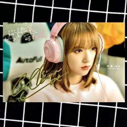 Xu kai cheng xiao hd poster autografado foto tv caindo em seu sorriso drama stills coleção manuscrita assinatura imagens - Image 2