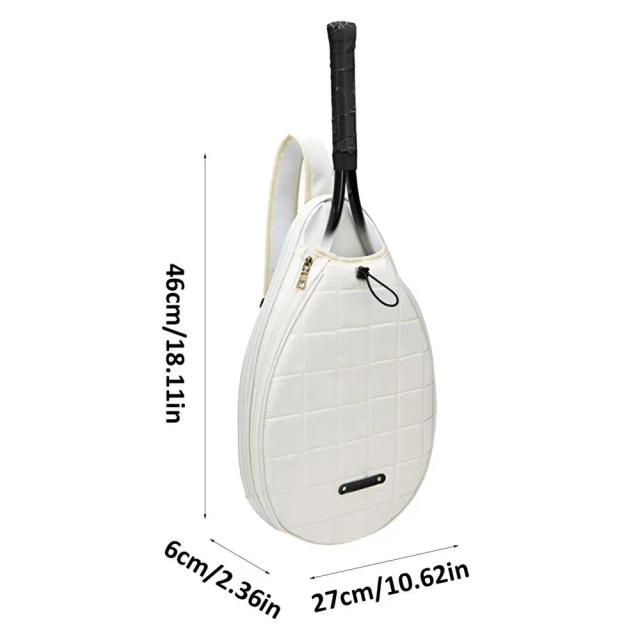 Saco de Tênis de Grande Capacidade com Tampa e Suporte para Raquetes