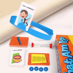 Clássico jogo de adivinhação da família quem sou eu jogo de tabuleiro brinquedos de memória formação pai criança lazer tempo jogos de festa brinquedos para crianças 3 4 5 - Image 4