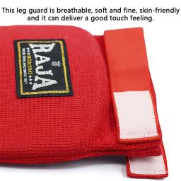 Universal malha caneleira para adultos, prática de boxe, cinta de perna, protetor de tornozelos portátil, equipamento esportivo, 1 par - Image 4
