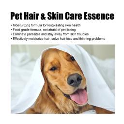 Reparação De Pele De Estimação Cão Essência Cuidados De Cabelo Cuidados Com A Pele Pet Soro De Cabelo De Cachorro Soro B03E - Image 3