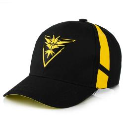 Boné de beisebol Go Team Valor, Instinto de Equipe Mística, Snapback Unissex, Anime Bordado Adolescente, Chapéu de Pai Hip Hop, H018 - Image 4