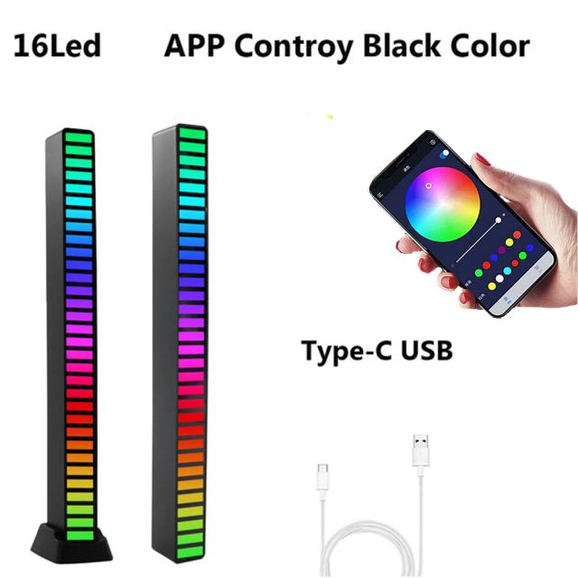 Controle de Voz RGB: Luz Ambiente Colorida para Desktop e Carro com Ritmo Síncrono e Indução Criativa