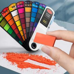 Ferramentas portáteis para pintura aquarela para estudantes, ventilador sólido, ferramentas de arte, 24 cores - Image 2