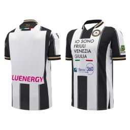 24/25 Itália Camisas de time de futebol Jogador Camisas de treinamento Udine Camiseta de treinamento de futebol branco vermelho - Image 1