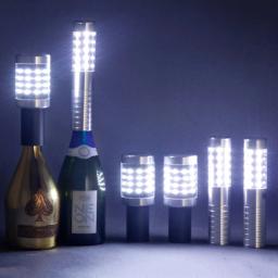 Discoteca LED Strobe Baton Serviço Garrafa Sparkler Com Verde Vermelho Azul Luz Laser Champagne Vinho LED VIP Garrafa Sparklers Luz - Image 4