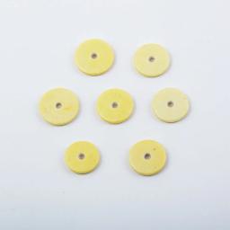 Almofadas De Flauta De Pele Única, Peças De Reposição De Flauta, 16 pcs por conjunto - Image 4