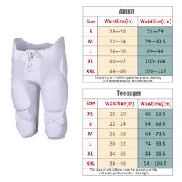 Calça Anti-Colisão com Almofadas, Basebol Integrado, Protetor de Segurança, Quadril e Coxa, Crianças, Jovens, Adultos, Jovens - Image 5