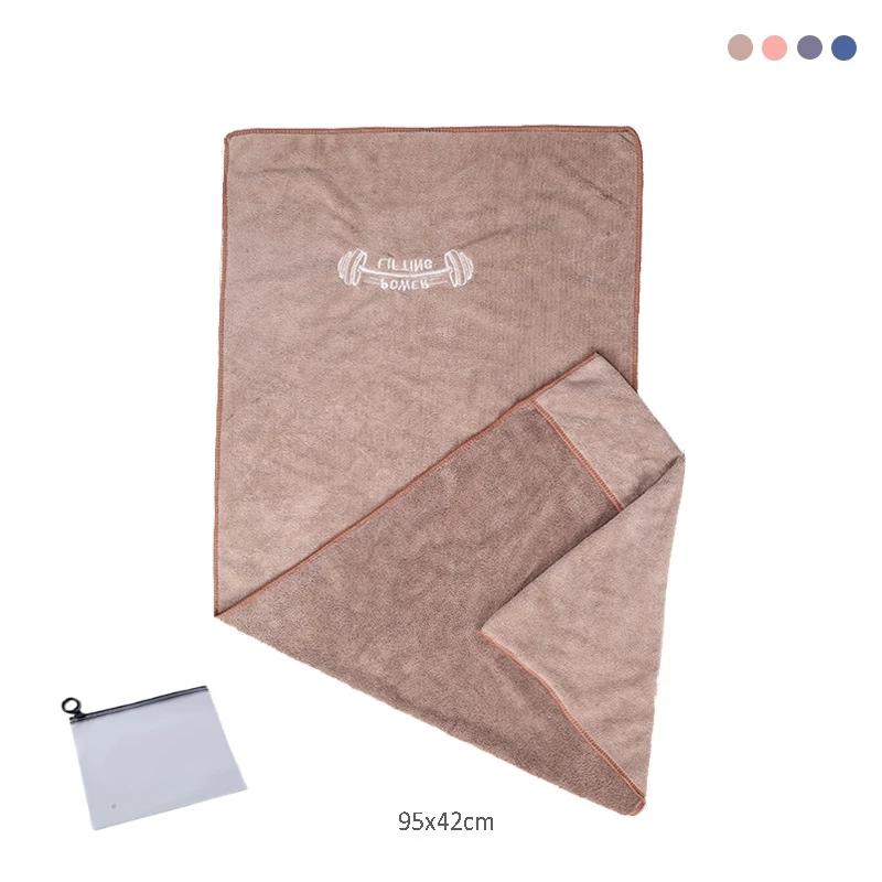 Toalha de microfibra, Toalha Fitness para Esportes, Equipamento de ginástica de secagem rápida, Toalha antiderrapante, Toalhas de piscina, 42x95cm - Image 1